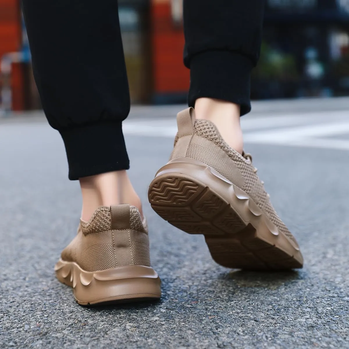 Women's Running Shoes Breathable Casual Athletic Sneakers Lightweight Comfortable Slip On Gym Walking Tennis Fashion Casual Shoes Sports Shoes