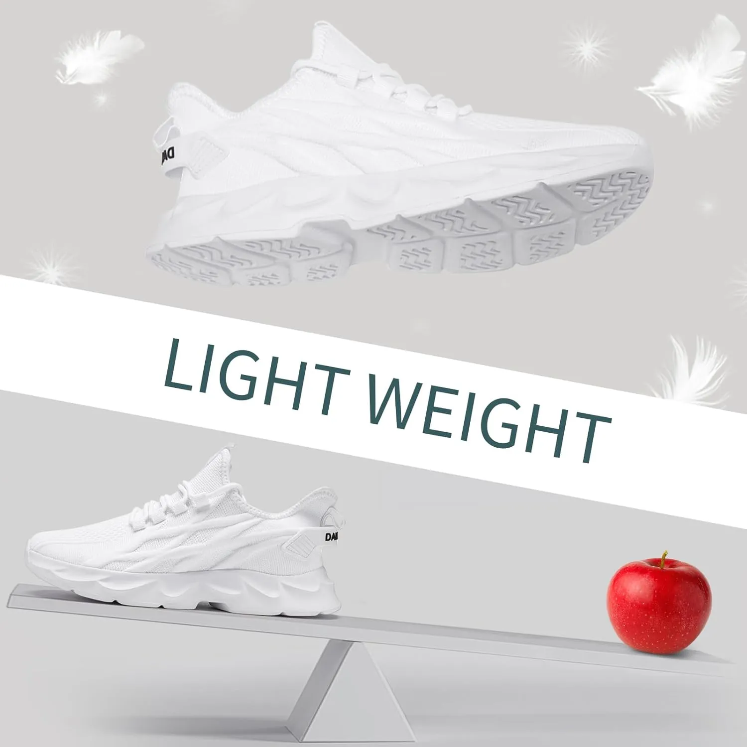 Womens Running Shoes Lightweight Tennis Shoes Gym Workout Fashion Sneakers Non Slip Breathable Athletic Walking Sneakers
