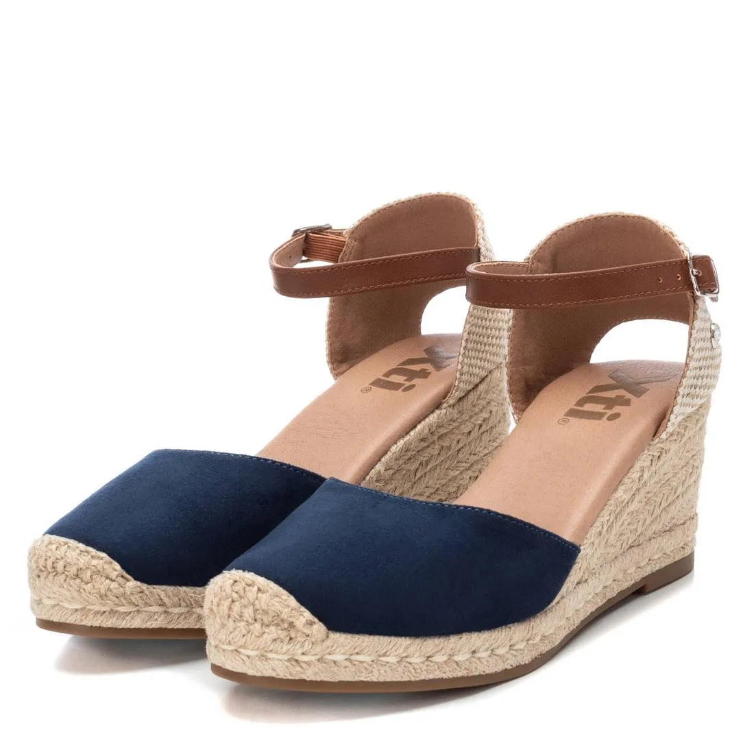 Women's sandals 140746 NAVY