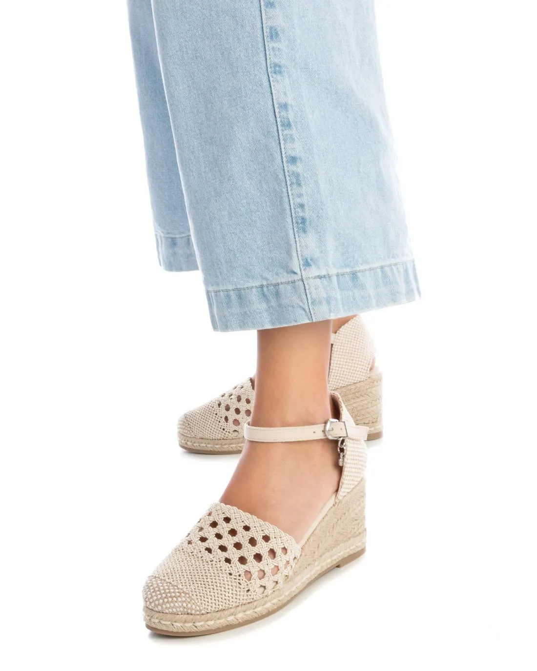 Women's sandals 142333 BEIGE