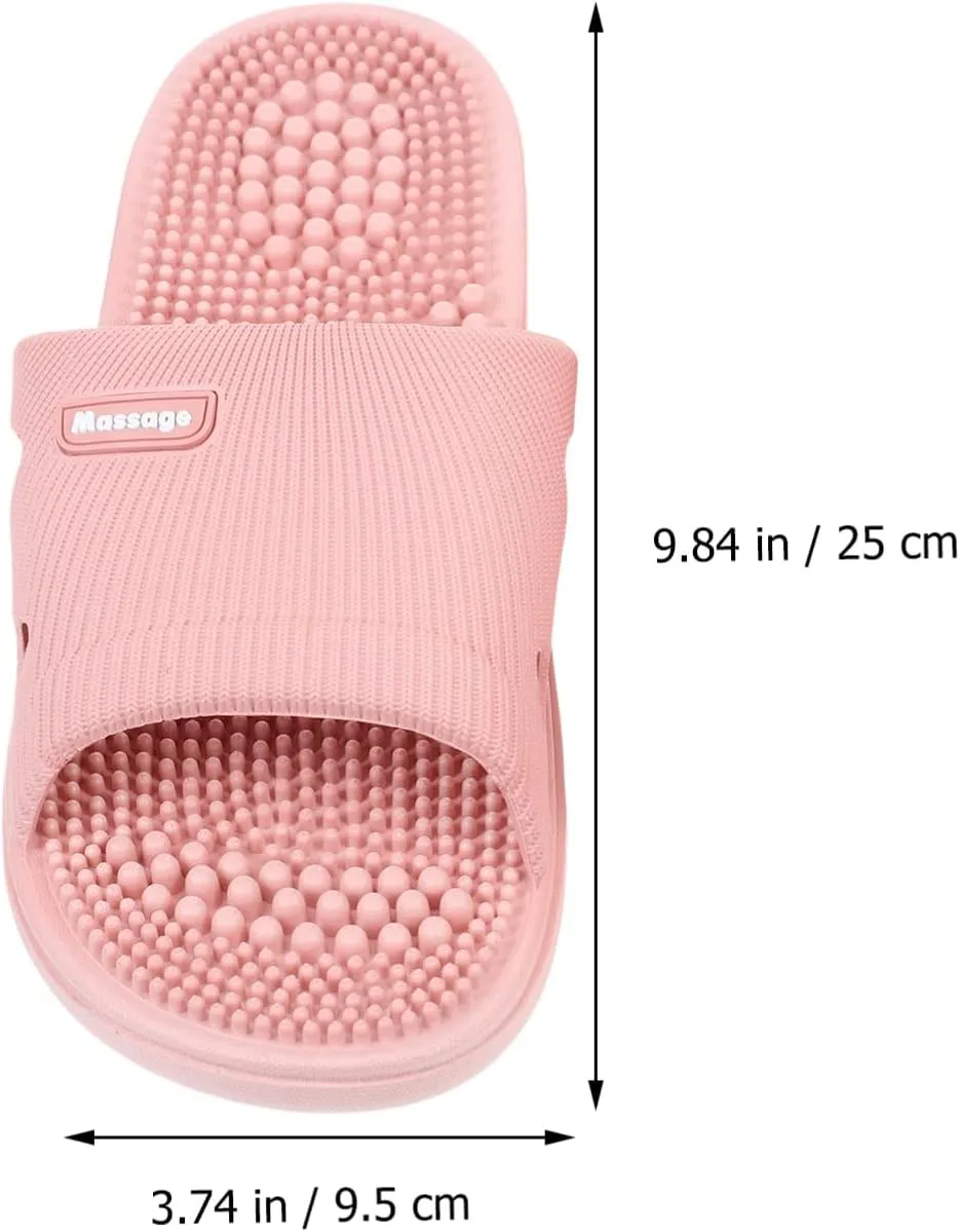 Womens Sandals Mens Sandals Foot Massage Slippers Summer Home Non- Elastic Unisex Sandals for Shower Indoor (, 38-39) Sandalias para Mujer Womens Slippers