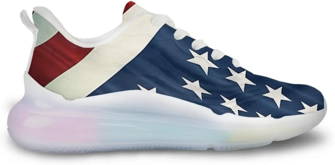 Women's Shoes Comfortable Low Top Air Cushion Workout Walking Sneaker Lightweight Non-Slip Footwear Running Shoes Women US 6-11