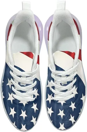 Women's Shoes Comfortable Low Top Air Cushion Workout Walking Sneaker Lightweight Non-Slip Footwear Running Shoes Women US 6-11