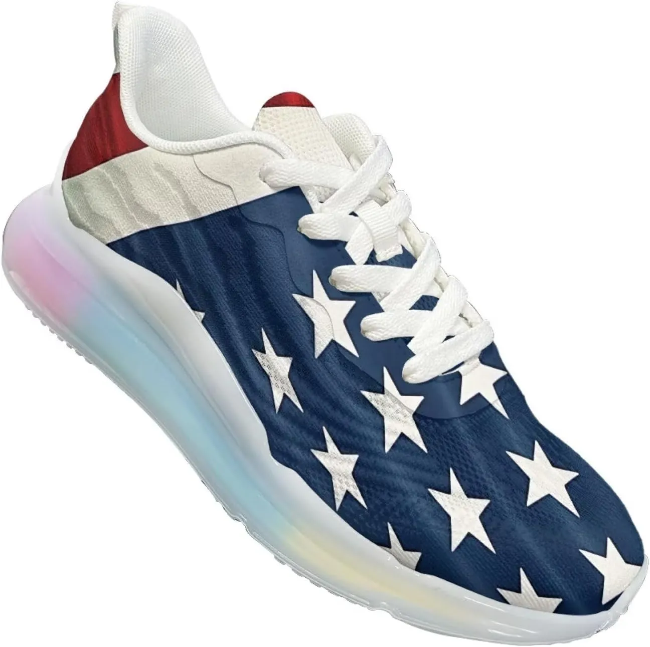 Women's Shoes Comfortable Low Top Air Cushion Workout Walking Sneaker Lightweight Non-Slip Footwear Running Shoes Women US 6-11