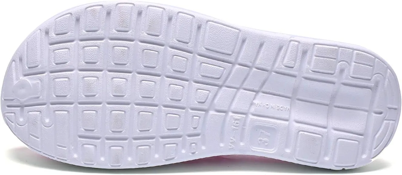 Women's Summer Beach Garden Clogs Shoes Soft Bottom Cave Sandals Thick Bottom Height Increasing Shoes Bathroom Non Slip Toe Shoes