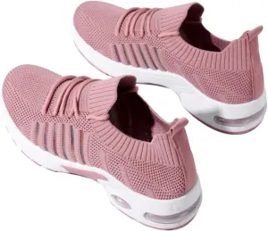 Women's Walking Shoes Correction Shoe Socks Sports Shoes - mesh Sliding Sleeve air Cushion Casual Shoe Platform Loafers Height Increasing Shoes Breathable unrestrained