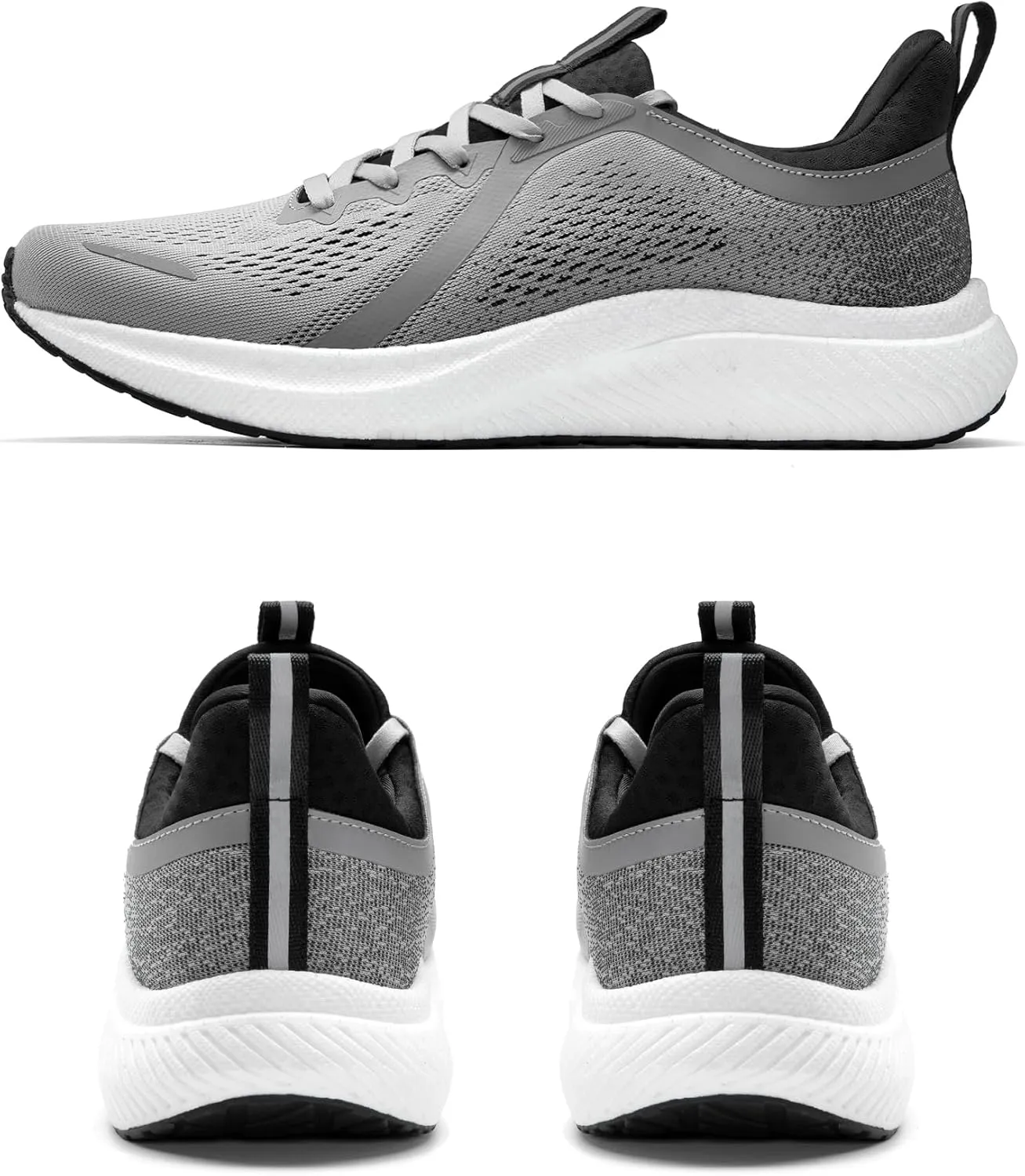 Women's Walking Shoes Slip On Non Slip Running Tennis Breathable Lightweight Comfortable Athletic Gym Workout Sneakers