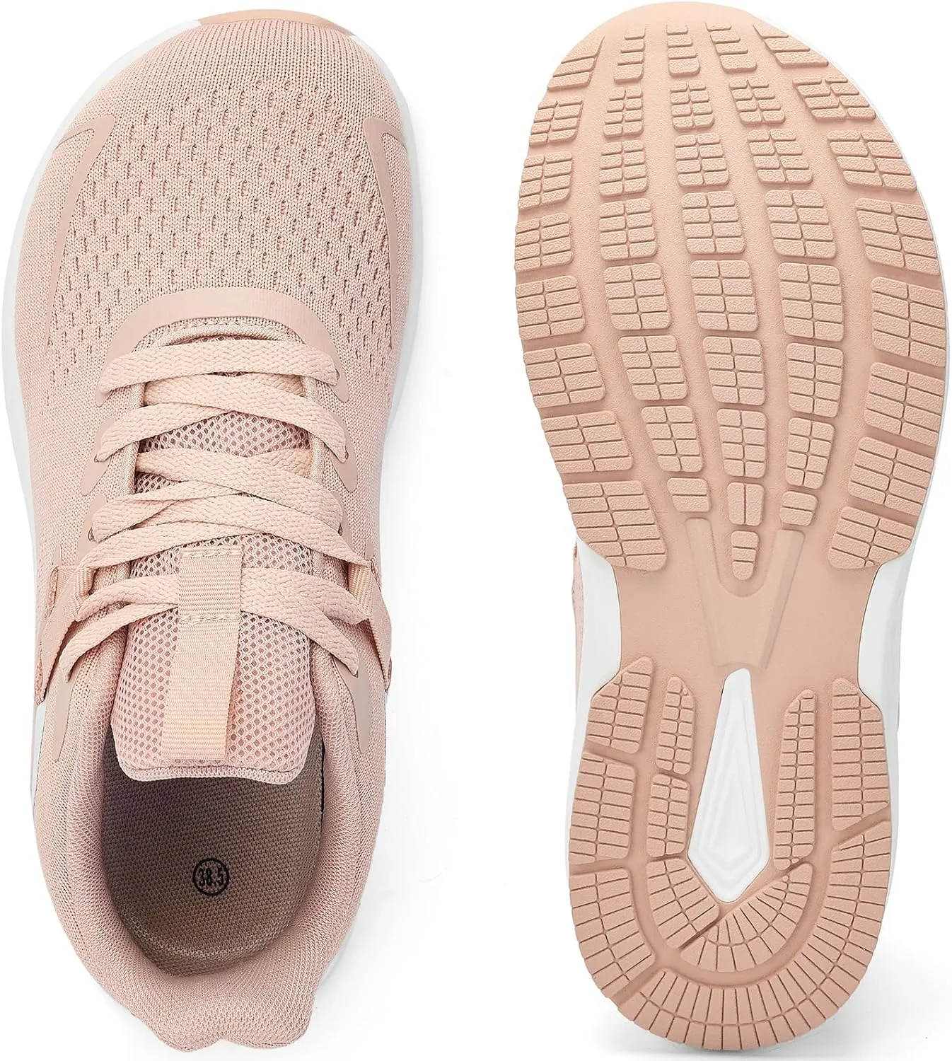 Womens Walking Shoes Wide Toe Box Running Tennis Shoes Lightweight Breathbale Wide Sneakers Cushioning Comfort Gym Workout Athic Shoes Wide Width