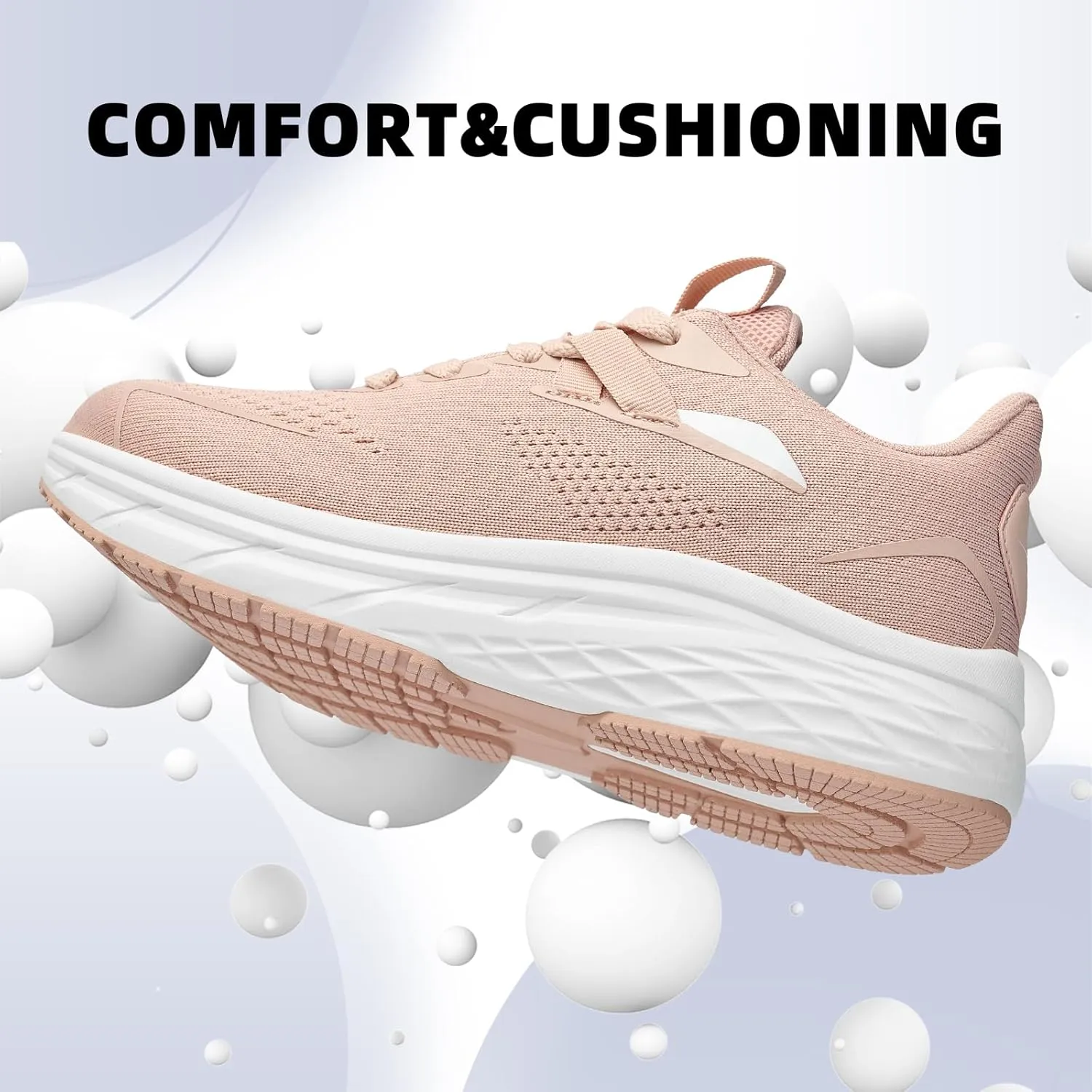Womens Walking Shoes Wide Toe Box Running Tennis Shoes Lightweight Breathbale Wide Sneakers Cushioning Comfort Gym Workout Athic Shoes Wide Width