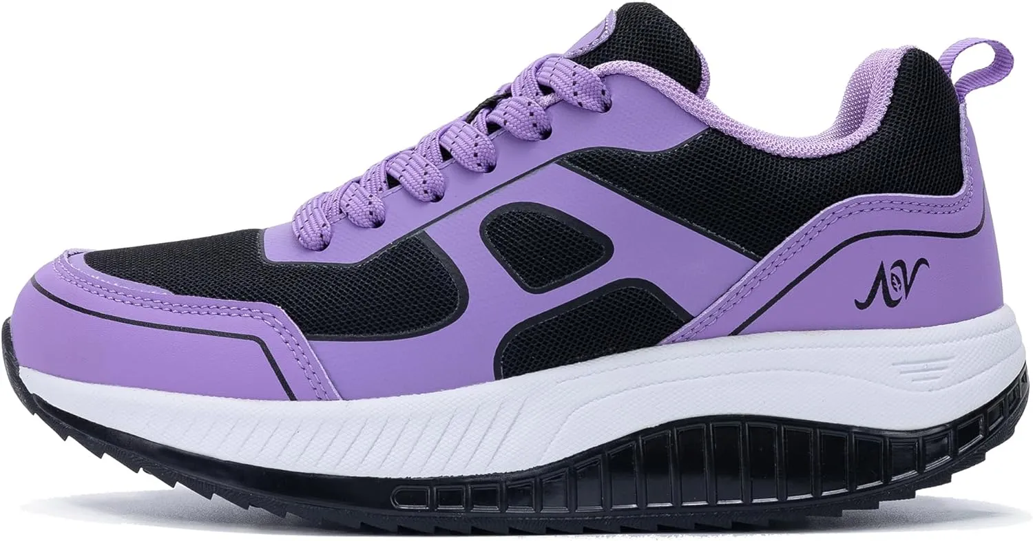 Women's Walking Shoes with Arch Support Orthotic Plantar Fasciitis Sneakers Tennis Running Shoes