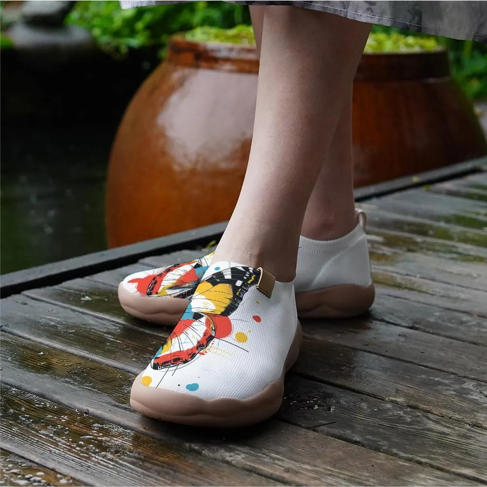 Women's Walking Travel Shoes Slip On Casual Art Loafers Lightweight Comfort Fashion Sneaker