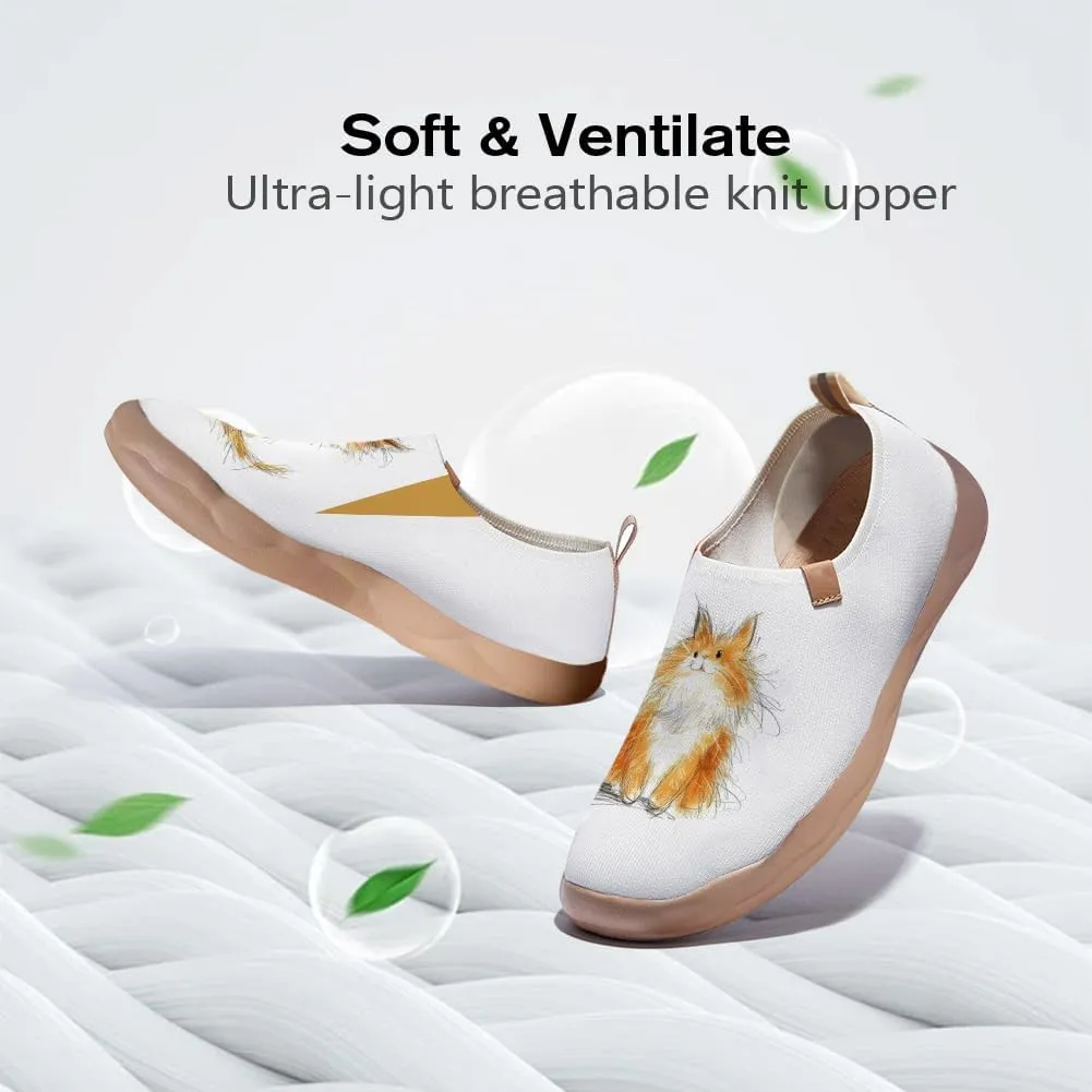 Women's Walking Travel Shoes Slip On Casual Art Loafers Lightweight Comfort Fashion Sneaker