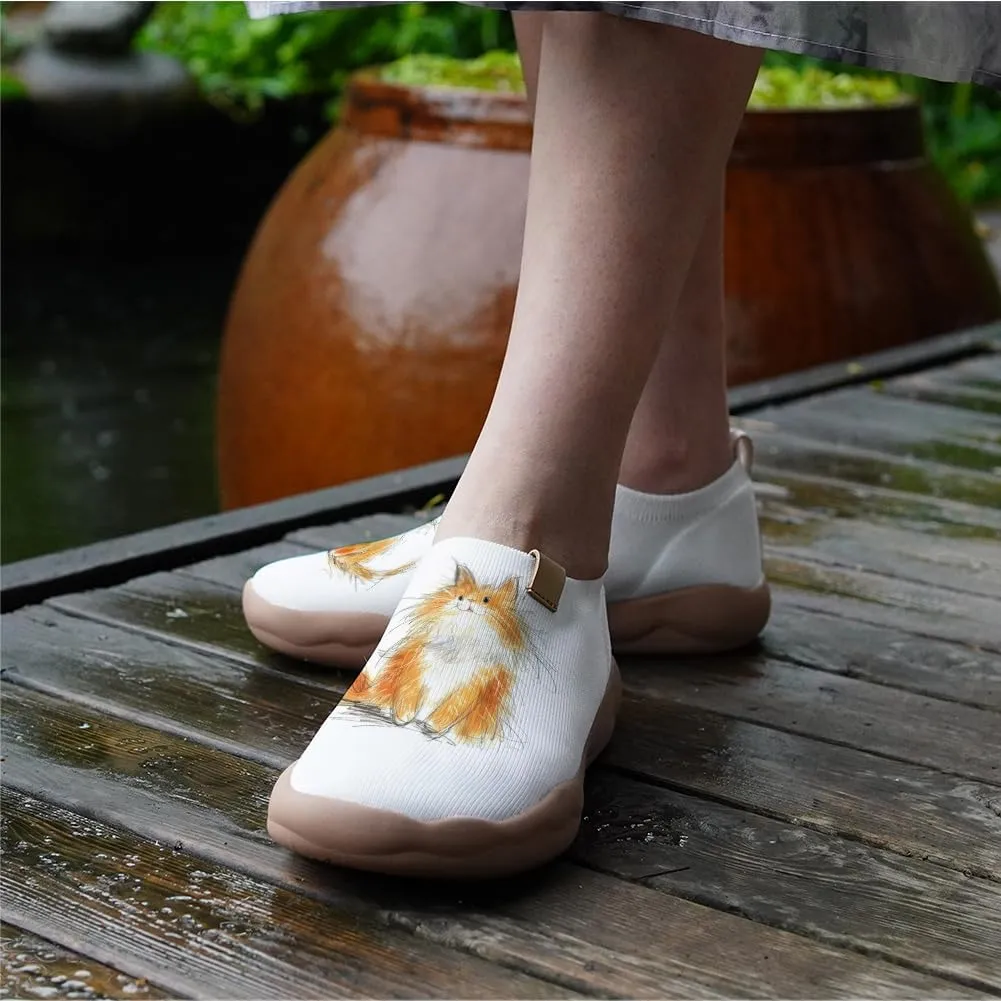 Women's Walking Travel Shoes Slip On Casual Art Loafers Lightweight Comfort Fashion Sneaker