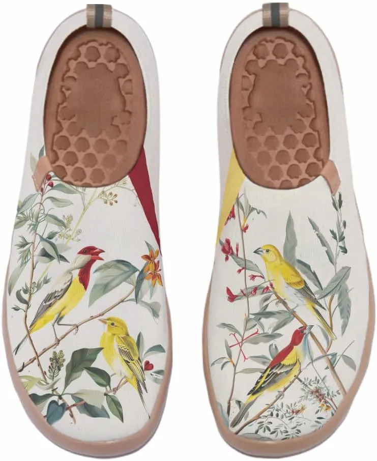 Women's Walking Travel Shoes Slip On Casual Art Loafers Lightweight Comfort Fashion Sneaker