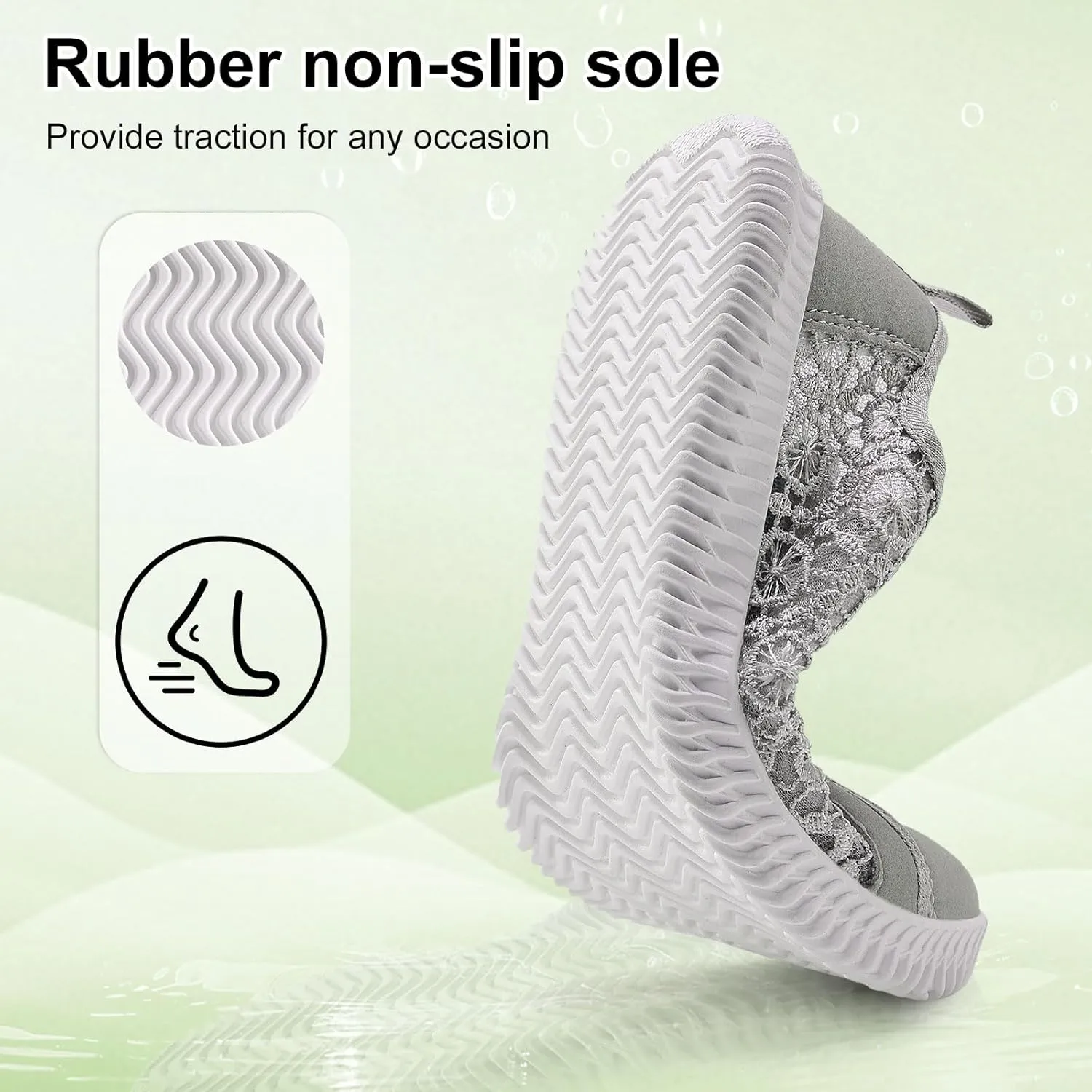 Women's Wide Toe Box Shoes Zero Drop Non Slip Extra Wide Width Fashion Sneakers Ultra Light Breathable Walking Shoes Casual Sneakers for Travel Work Trainers