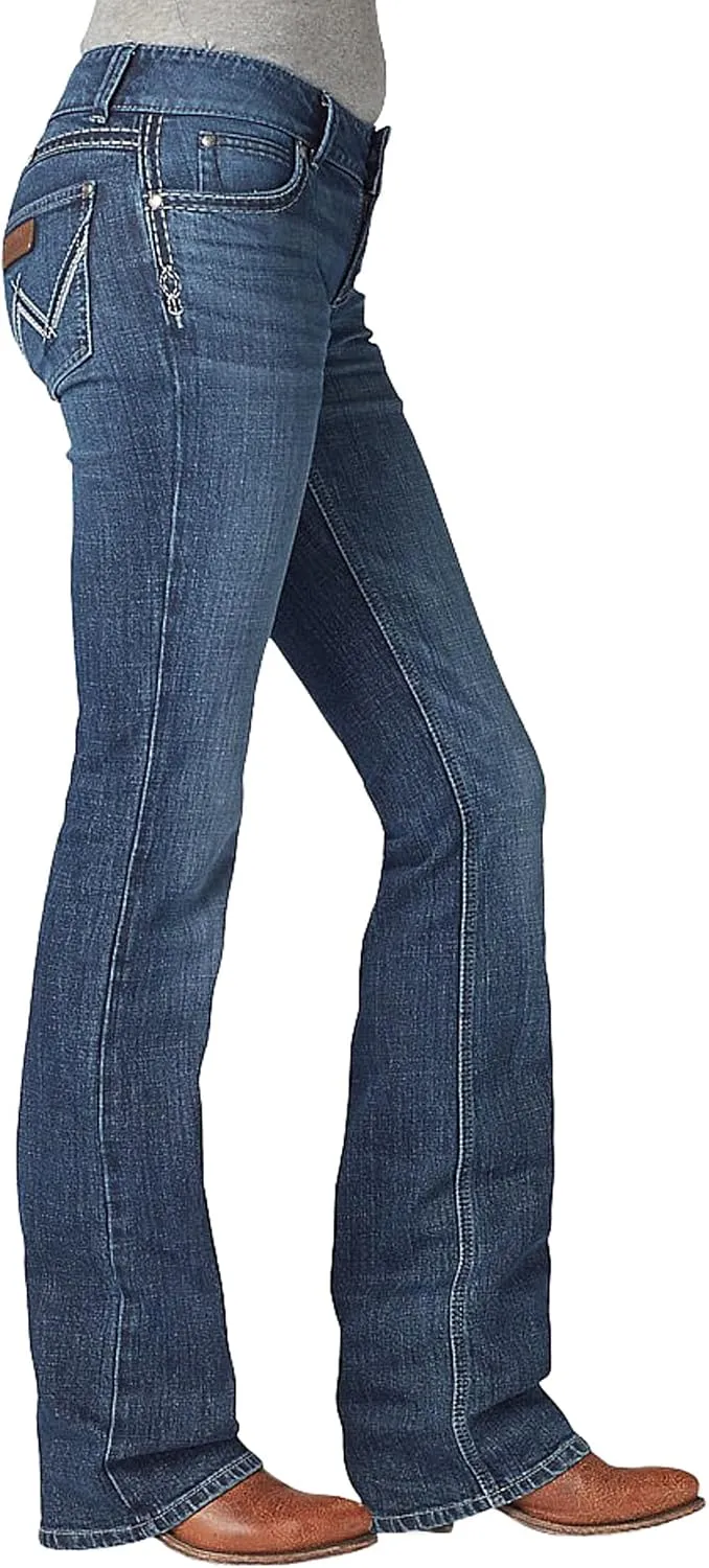 Wrangler Women's Retro Sadie Low Rise Bootcut Jeans