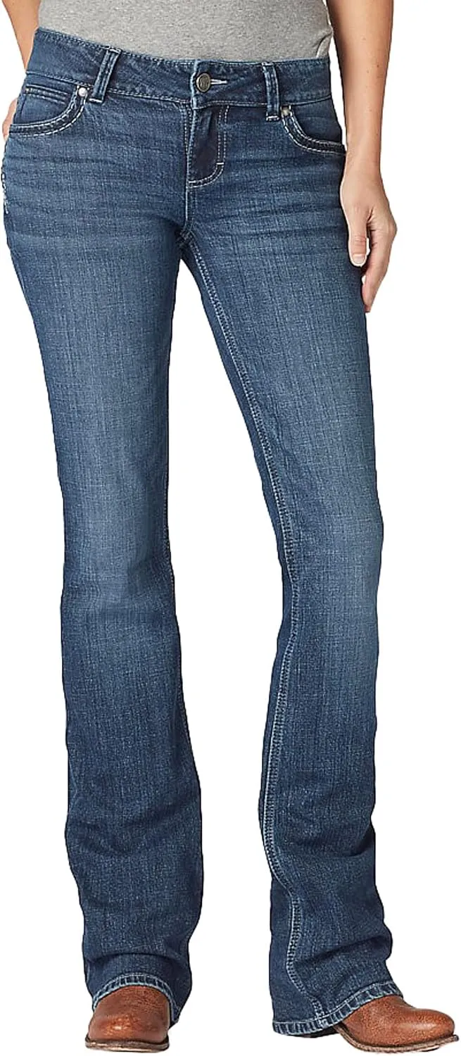 Wrangler Women's Retro Sadie Low Rise Bootcut Jeans