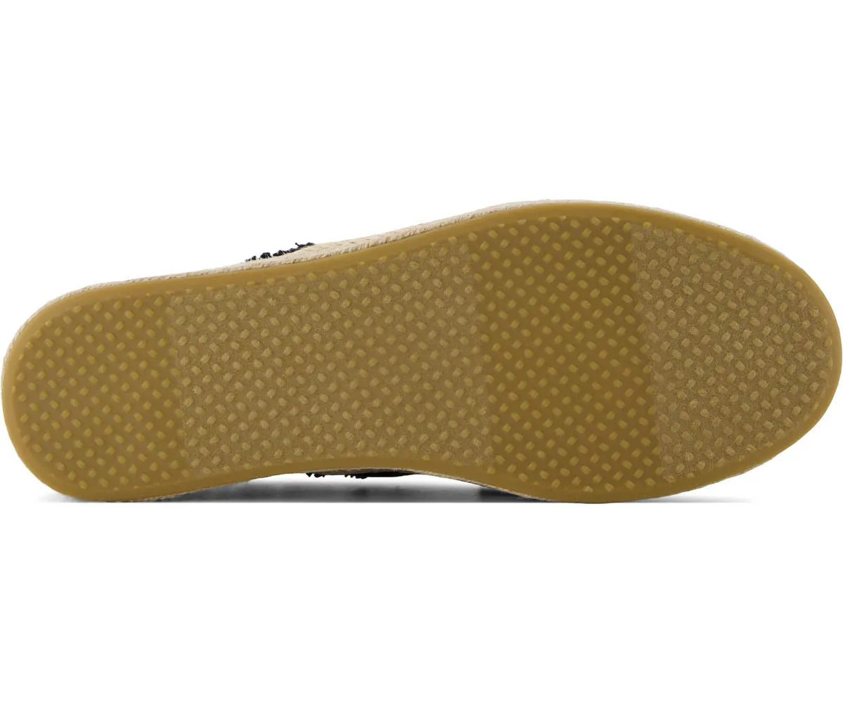 W's Carolina Lace-Up Beachside Woven/Fray - Black