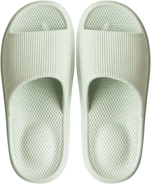 WYSBAOSHU Slippers for Women and Men House Slides Shower Sandals Non-Slip Spa Massage Foam Bathroom Pool Shoes