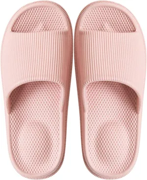 WYSBAOSHU Slippers for Women and Men House Slides Shower Sandals Non-Slip Spa Massage Foam Bathroom Pool Shoes