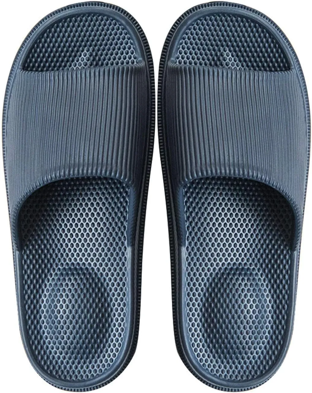 WYSBAOSHU Slippers for Women and Men House Slides Shower Sandals Non-Slip Spa Massage Foam Bathroom Pool Shoes