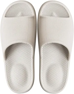 WYSBAOSHU Slippers for Women and Men House Slides Shower Sandals Non-Slip Spa Massage Foam Bathroom Pool Shoes