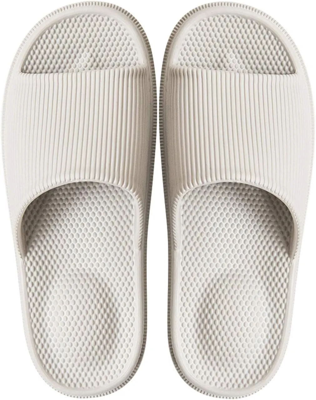 WYSBAOSHU Slippers for Women and Men House Slides Shower Sandals Non-Slip Spa Massage Foam Bathroom Pool Shoes