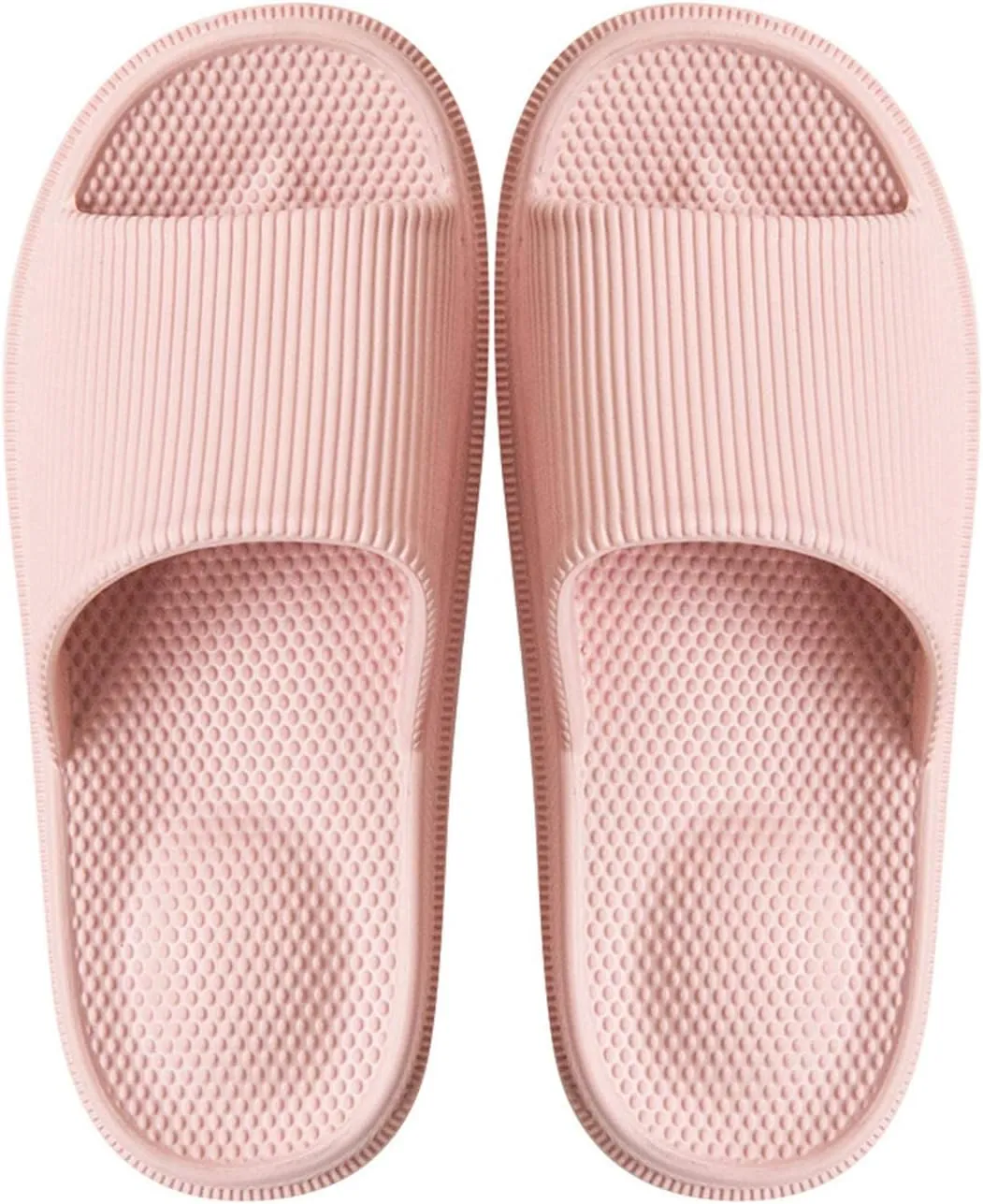 WYSBAOSHU Slippers for Women and Men House Slides Shower Sandals Non-Slip Spa Massage Foam Bathroom Pool Shoes