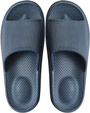 WYSBAOSHU Slippers for Women and Men House Slides Shower Sandals Non-Slip Spa Massage Foam Bathroom Pool Shoes
