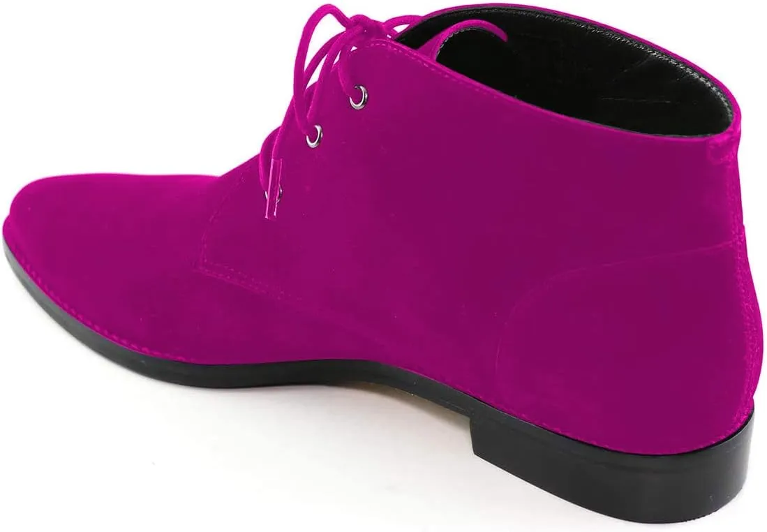 YDN Womens Trendy Low Heel Pointy Toe Lace Up Chukka Ankle Boots Flats Fall Winter Booties Casual Formal Dress Shoe Size 4-15 US