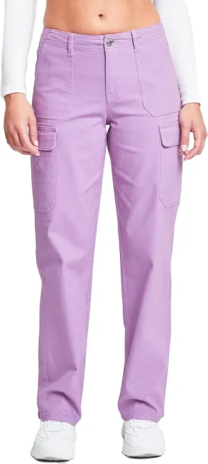 YMI Jeans Women’s High Rise Straight Leg Cargo Pants