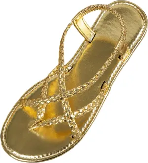 Yoga Mat Comfortable Flat Sandal for Women Casual Summer Comfortable Walking Shoes Party Sandals for Women