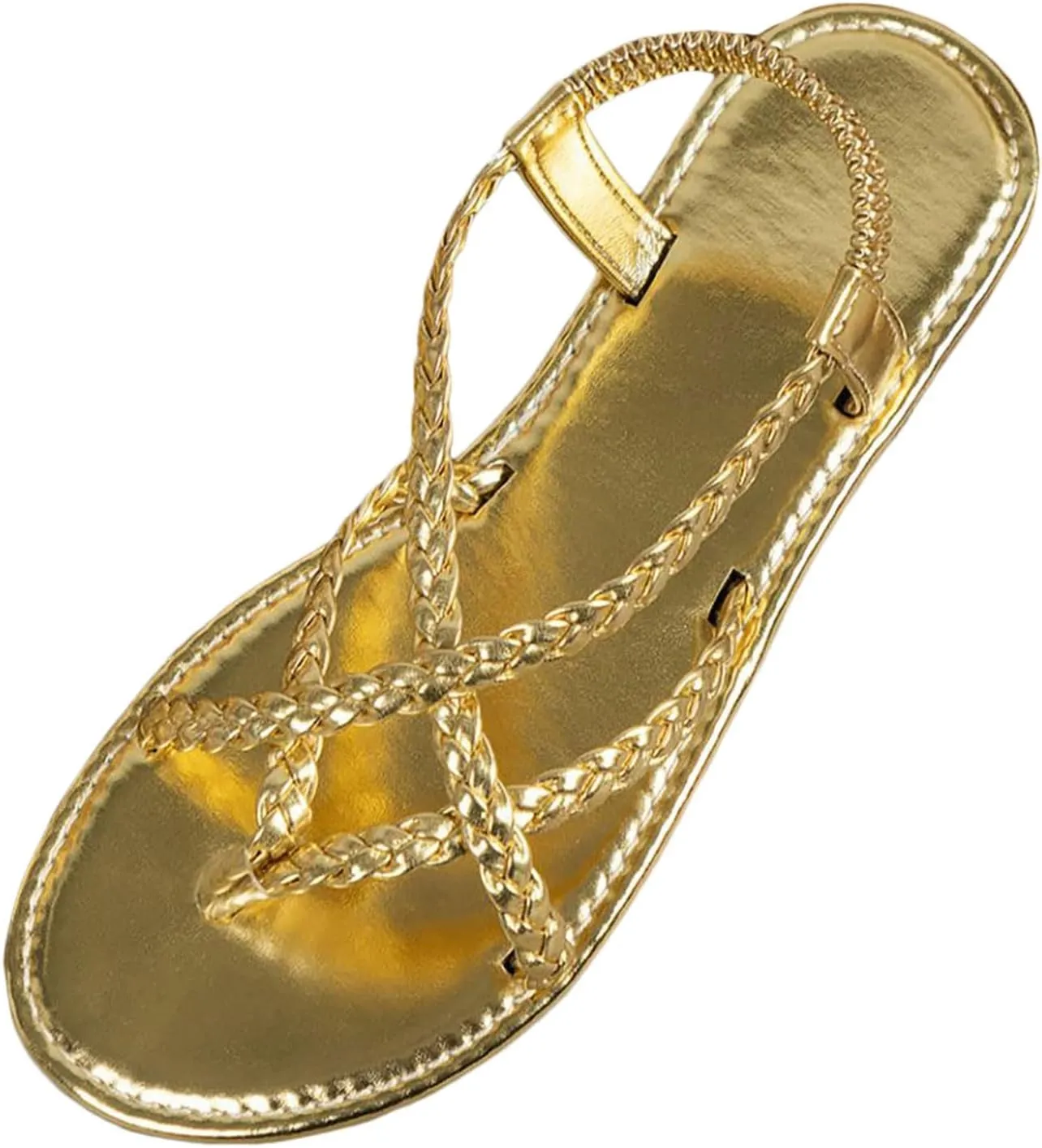 Yoga Mat Comfortable Flat Sandal for Women Casual Summer Comfortable Walking Shoes Party Sandals for Women