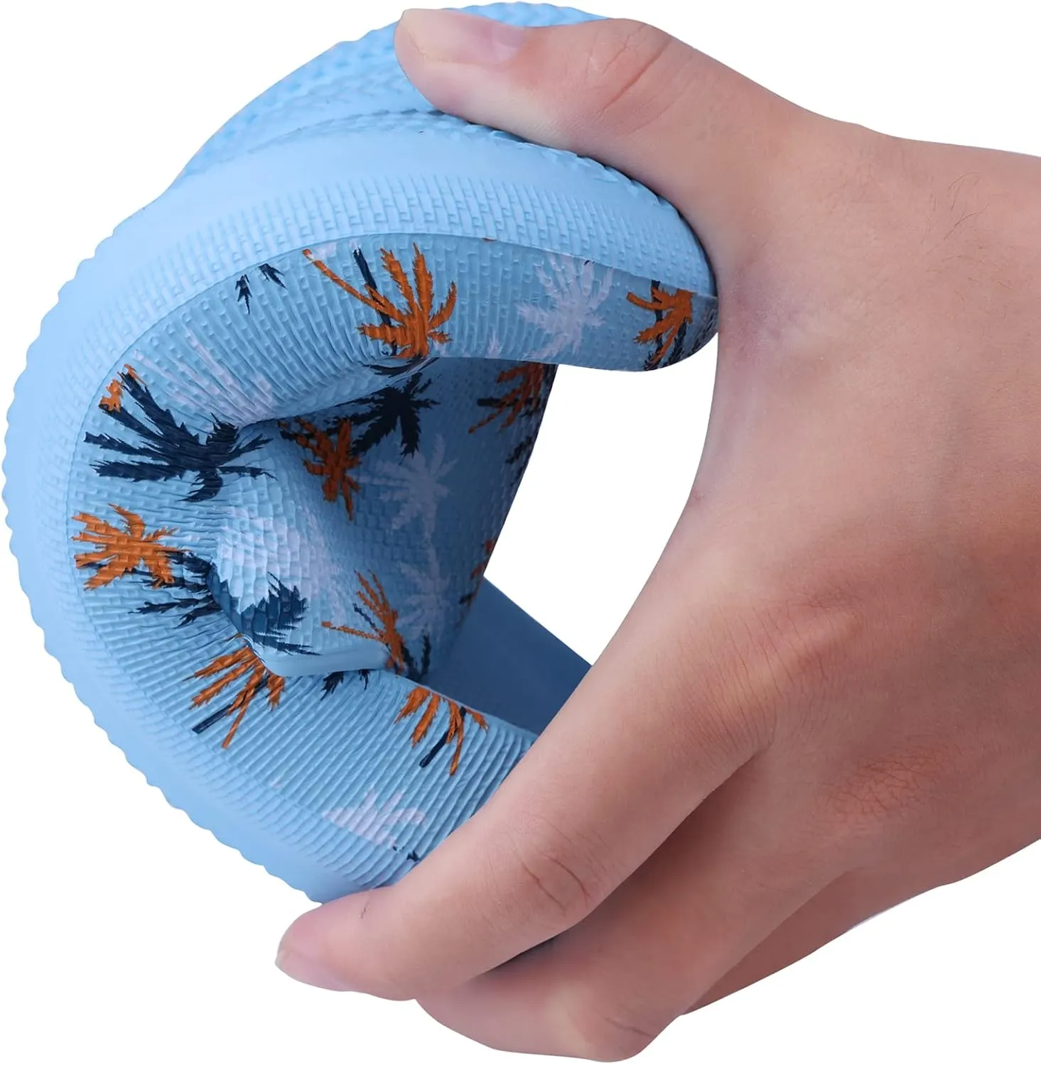Youecci Cloud Slides for Kids丨Shower Slippers Bathroom Pool Sandals丨Boys Girls Comfy Thick Sole Slippers丨Summer Non-Slip Beach Shoes
