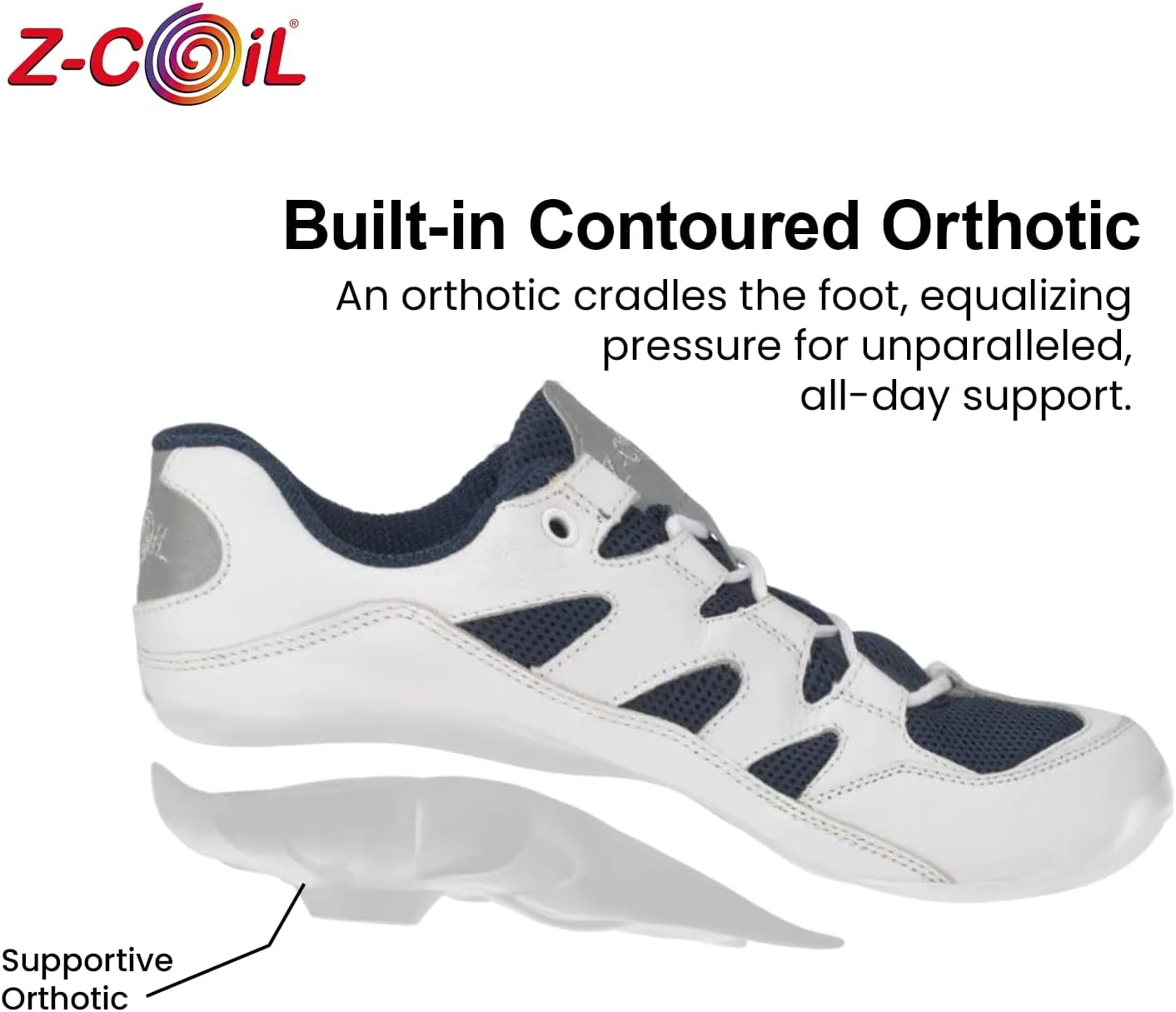 Z-CoiL Men's Freedom Pain-Relief Footwear, Open Coil