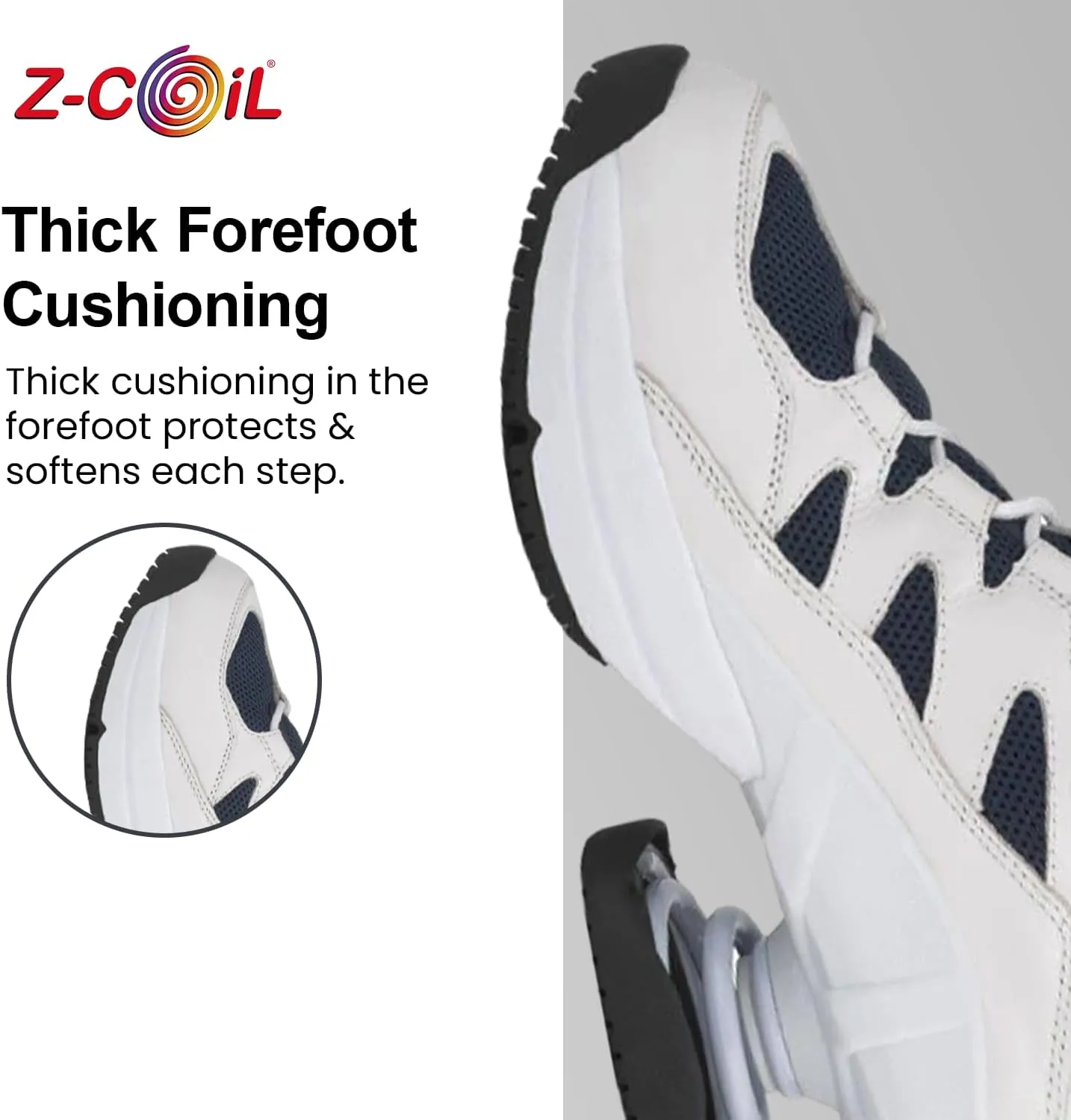 Z-CoiL Men's Freedom Pain-Relief Footwear, Open Coil